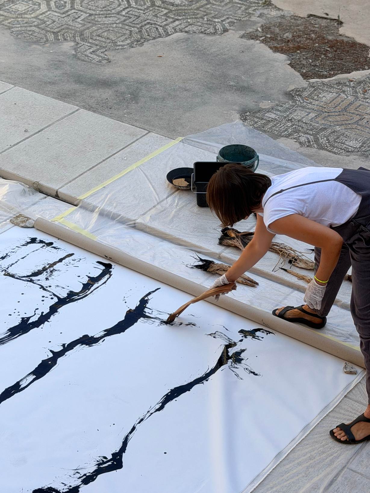 Alma Čače — performances in the Diocletian's Palace, the "Natural Imperfections" project, 2026