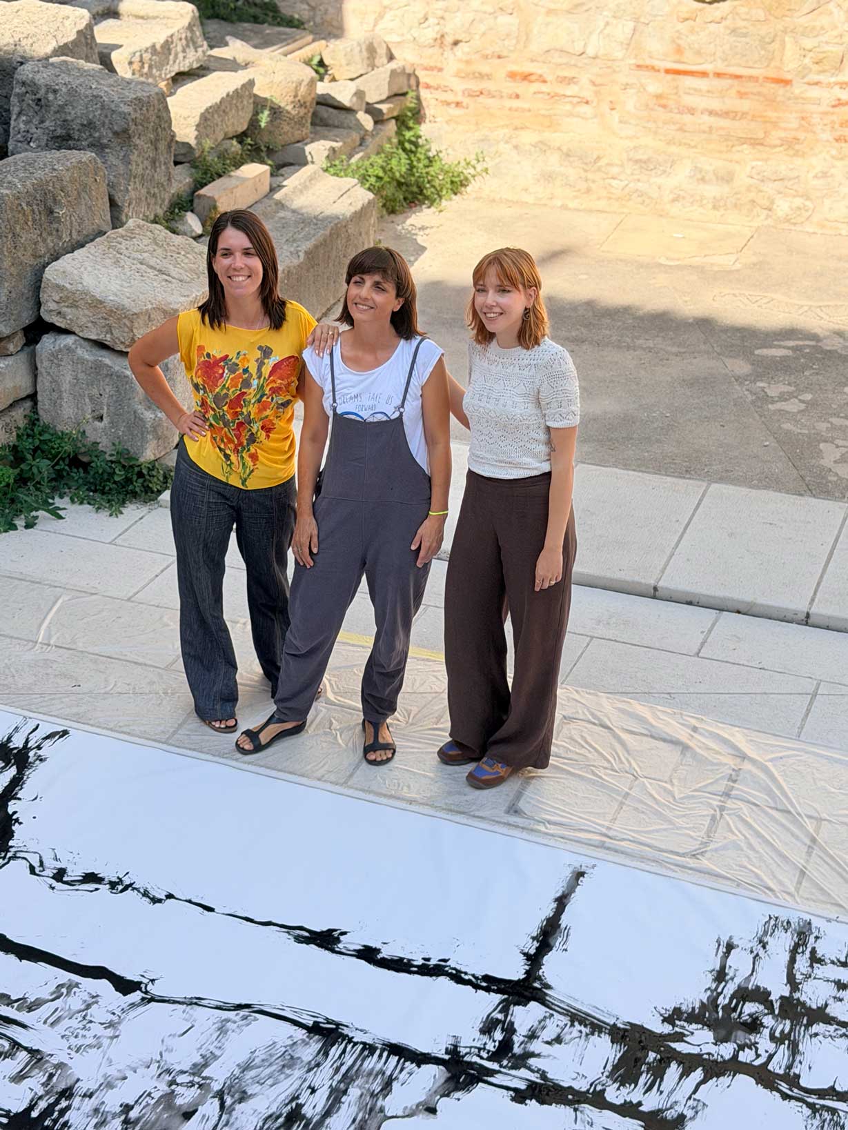 Alma Čače — performances in the Diocletian's Palace, the "Natural Imperfections" project, 2026