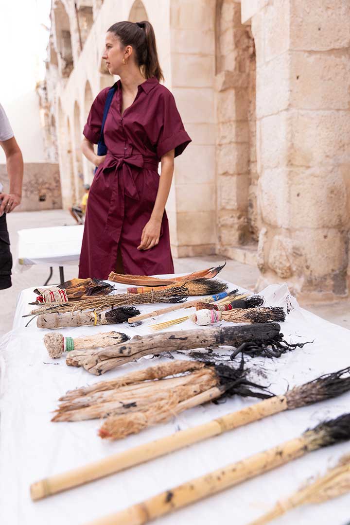 Alma Čače — performances in the Diocletian's Palace, the "Natural Imperfections" project, 2026