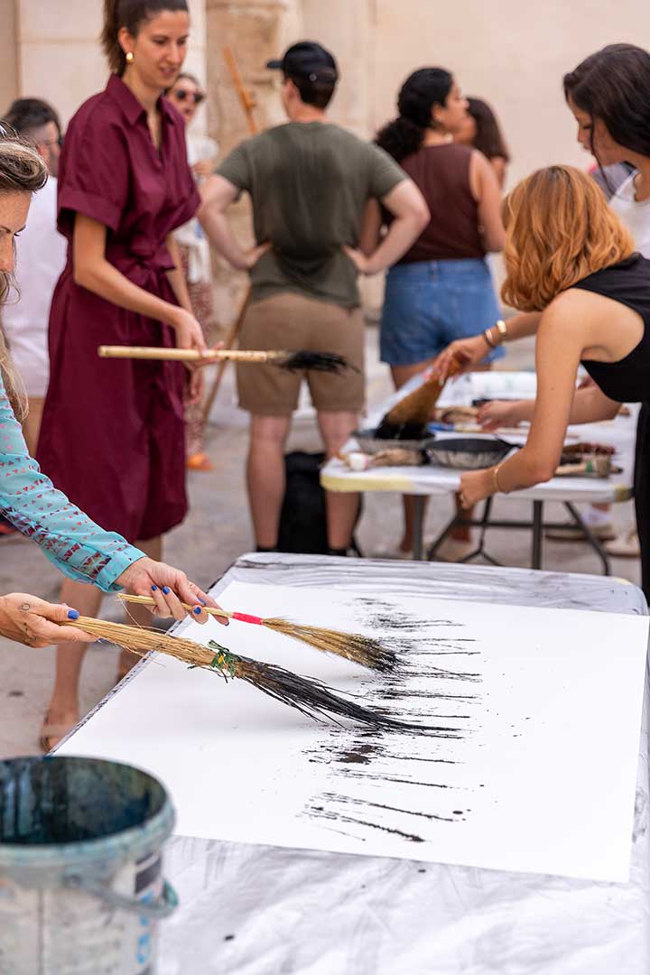 Alma Čače — performances in the Diocletian's Palace, the "Natural Imperfections" project, 2026