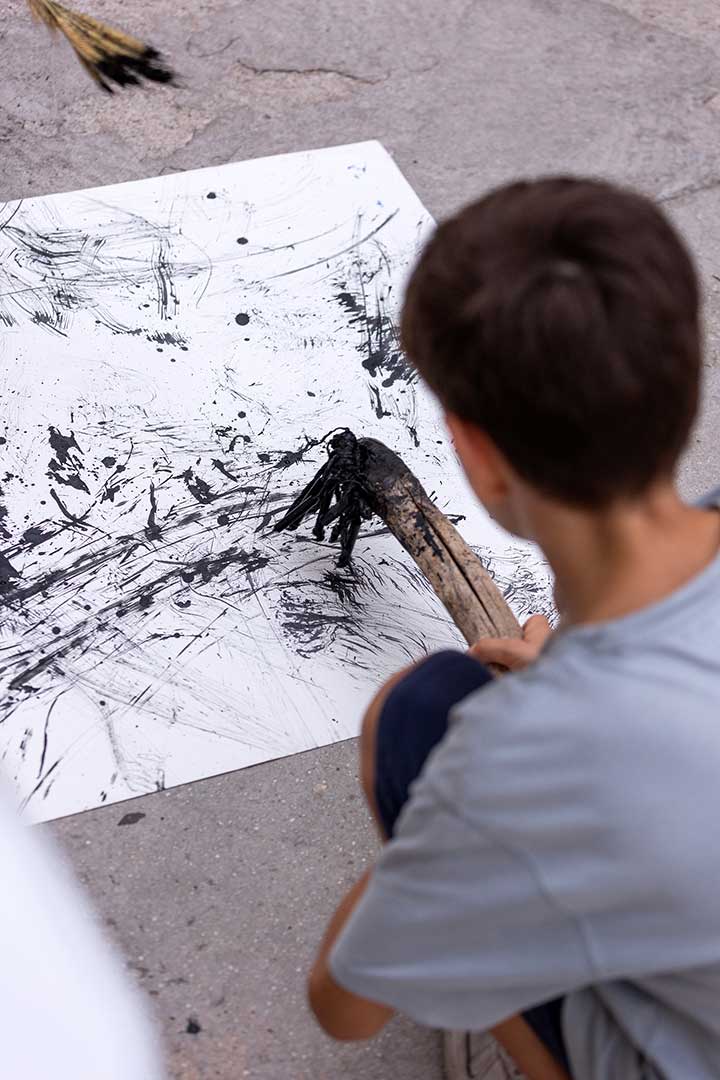 Alma Čače — performances in the Diocletian's Palace, the "Natural Imperfections" project, 2026