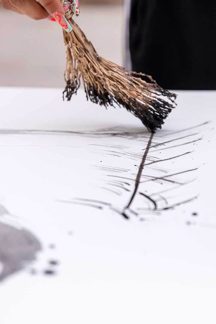 Alma Čače — performances in the Diocletian's Palace, the "Natural Imperfections" project, 2026