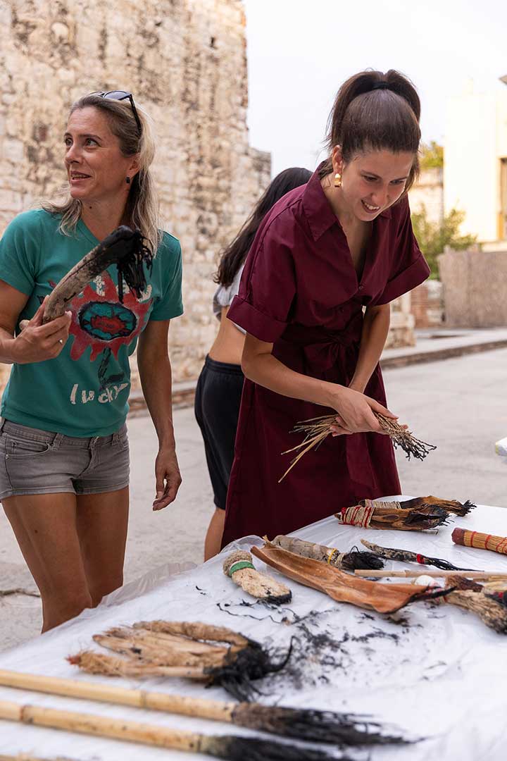 Alma Čače — performances in the Diocletian's Palace, the "Natural Imperfections" project, 2026