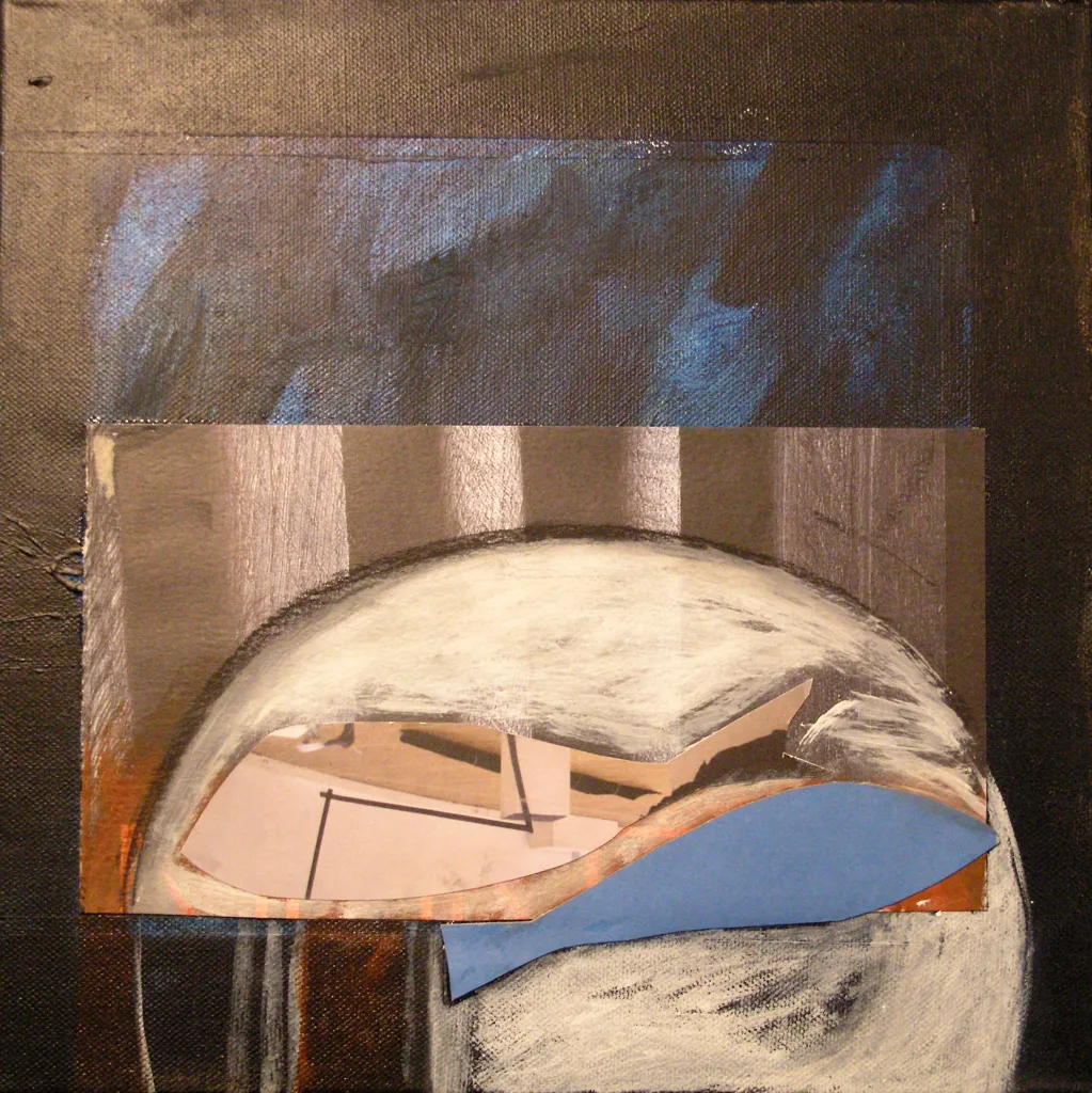 alma_cace_black_fish_mixed_media_on_canvas_30x30_cm