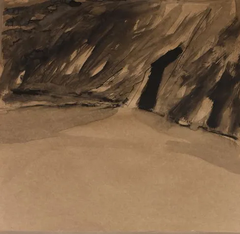 alma_cace_connecting_line_grotto_2_washed_ink_on_paper_50x50_cm
